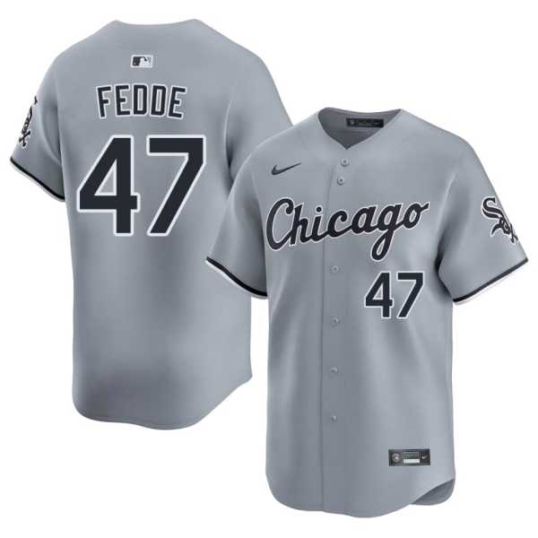 202620Erick20Fedde20chicago20white20sox20baseball20jersey20gray.jpg