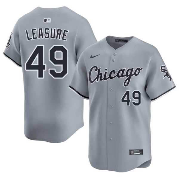 202620Jordan20Leasure20chicago20white20sox20baseball20jersey20gray.jpg