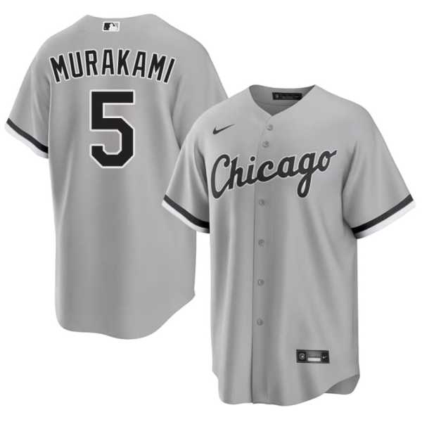 202620Munetaka20Murakami20chicago20white20sox20baseball20jersey20grey.jpg