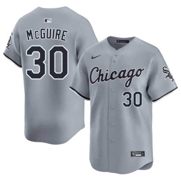 202620Reese20McGuire20chicago20white20sox20baseball20jersey20gray.jpg