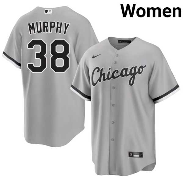 Women20202620Chris20Murphy20chicago20white20sox20baseball20jersey20grey.jpg