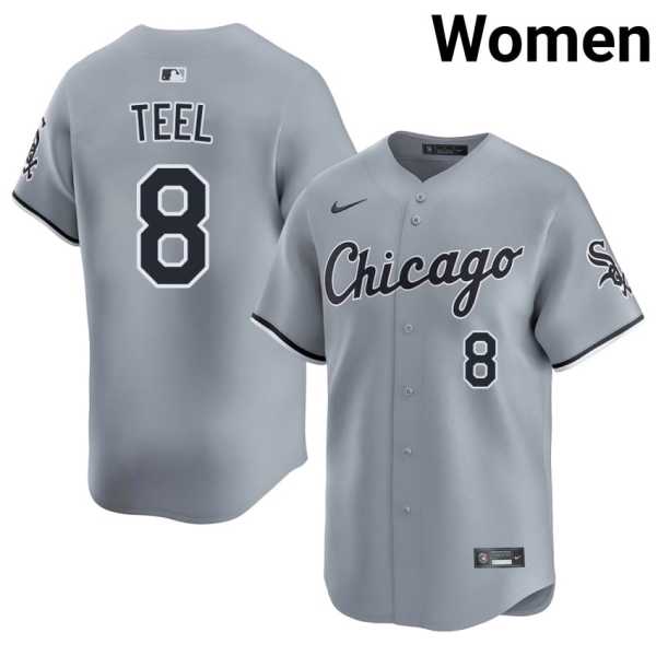 Women20202620Kyle20Teel20chicago20white20sox20baseball20jersey20gray.jpg
