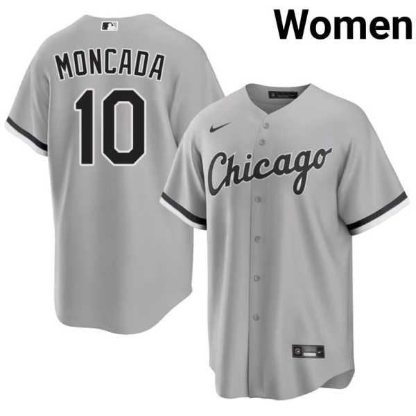 Women20202620Yoan20Moncada20chicago20white20sox20baseball20jersey20grey.jpg
