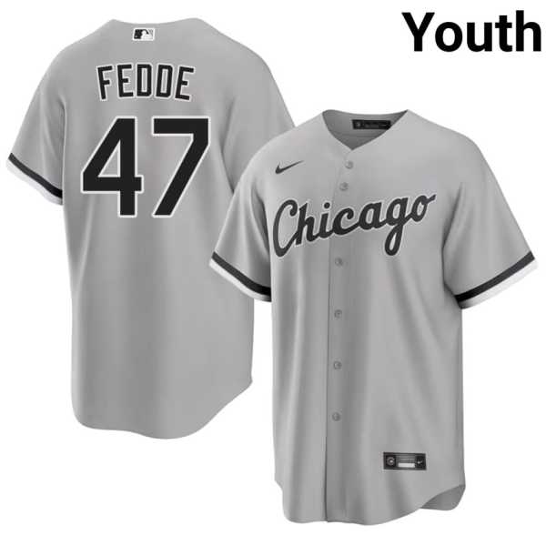 Youth20202620Erick20Fedde20chicago20white20sox20baseball20jersey20grey.jpg