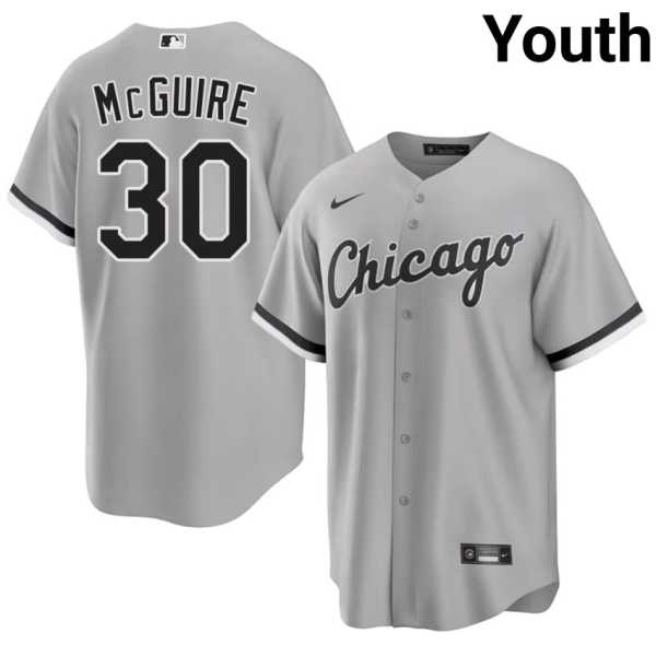 Youth20202620Reese20McGuire20chicago20white20sox20baseball20jersey20grey.jpg