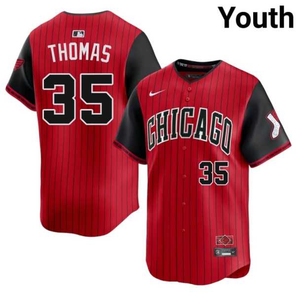 Youth20Frank20Thomas20202620chicago20white20sox20baseball20jersey20red20city20connect.jpg