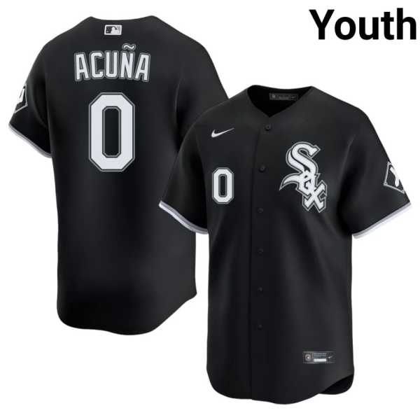 Youth20Luisangel20Acuna20202620chicago20white20sox20baseball20jersey20black.jpg